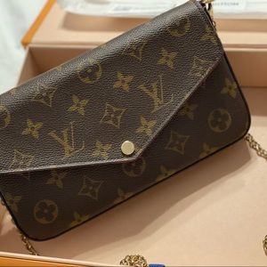 Authentic Louis Vutton FÉLICIE POCHETTE